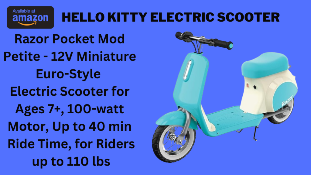 Hello Kitty Electric Scooter